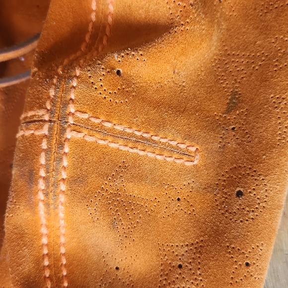 Louis Vuitton Monogram Onatah PM Orange Mahina Suede 13.5x8x5.25 EUC - Picture 4 of 9